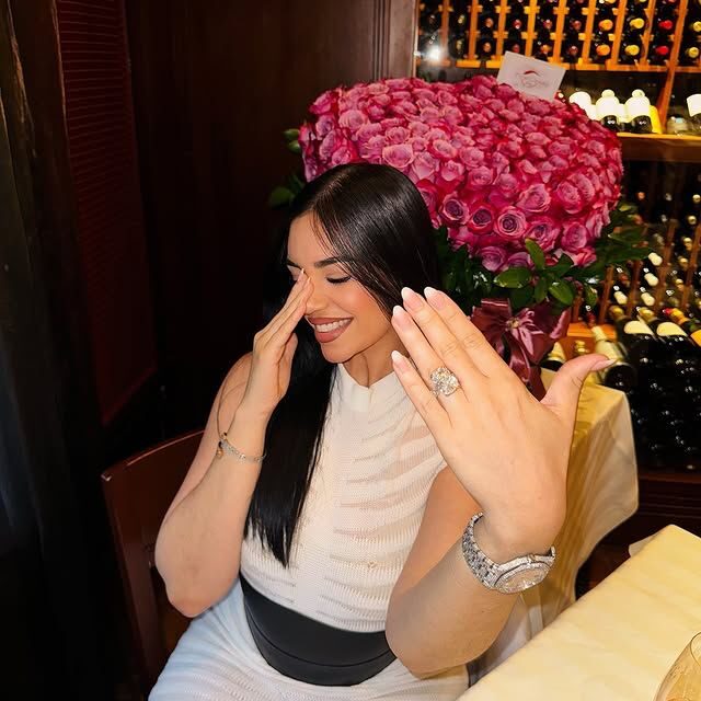 David Ortíz propuso nupcias a su novia Yeribel Martínez