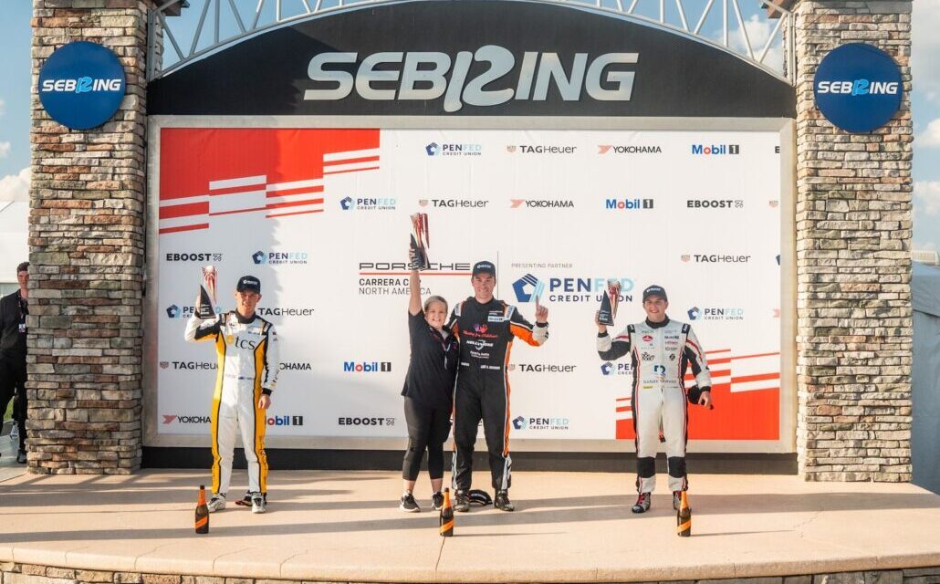 Jimmy Llibre inicia la temporada Porsche Carrera Cup North America 2025 con podio en Sebring