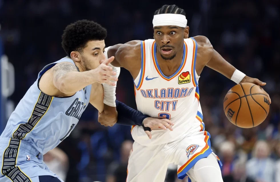 Shai Gilgeous-Alexander lidera al Thunder en histórica triunfo sobre los Grizzlies