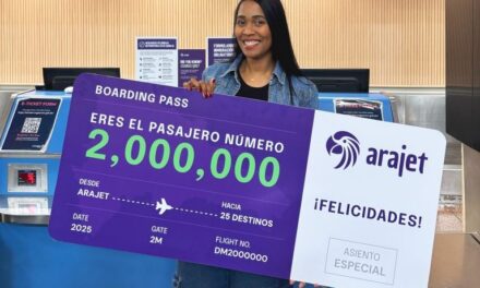 Araajet llega a 2 millones de pasajeros