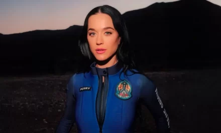 Katy Perry se convierte en la primera suerte del pop en alucinar al espacio