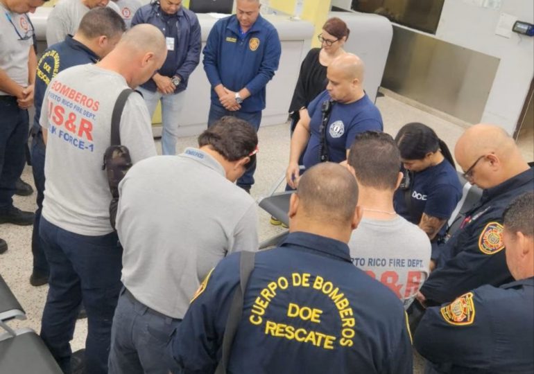 Puerto Rico envía un equipo de rescate para apoyar la República Dominicana posteriormente de la tragedia del club noctámbulo