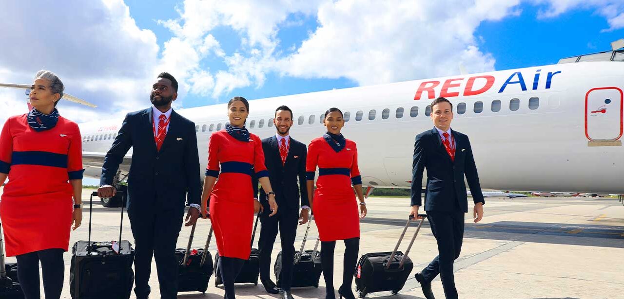Red Air garrocha el nuevo servicio Santo Domingo -Curaçao