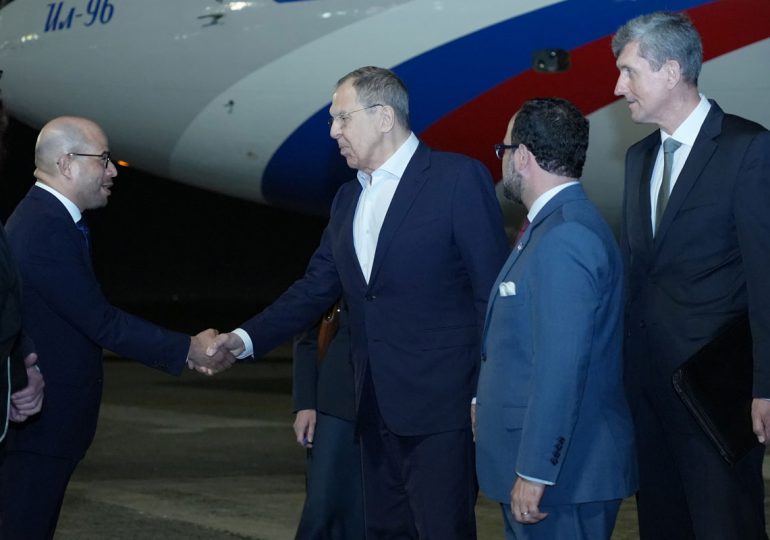 Sergey Lavrov llega a la República Dominicana para una invitado oficial