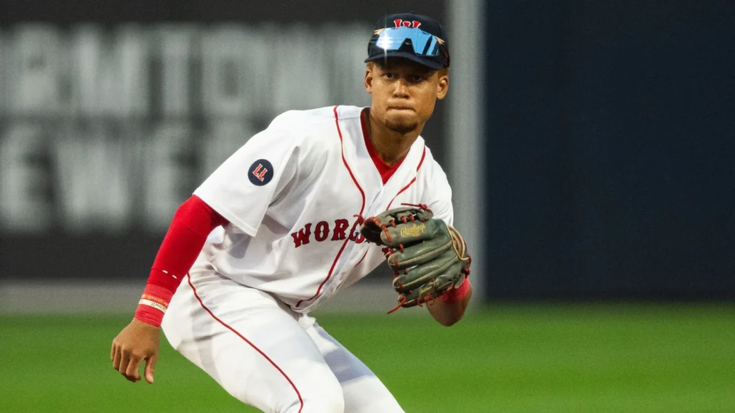Medias Rojas aseguran a prospecto Kristian Campbell con una extensión de 8 temporadas