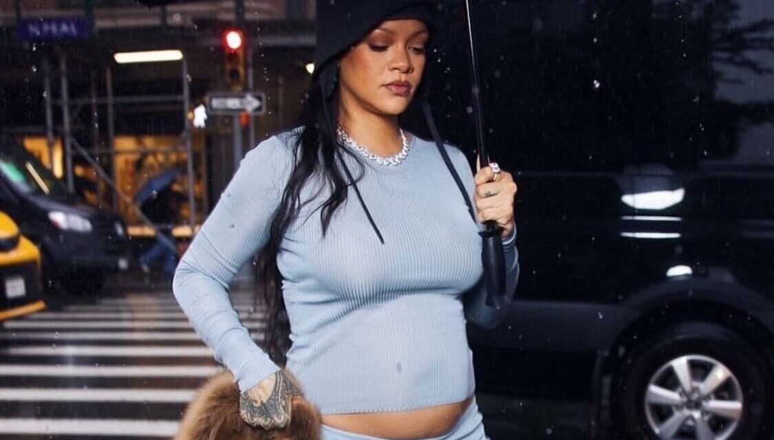 Rihanna revela al mundo su tercer apocamiento