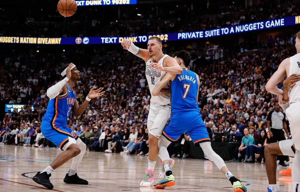 Denver Nuggets lleva a Oklahoma City Thunder al séptimo conjunto