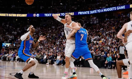 Denver Nuggets lleva a Oklahoma City Thunder al séptimo conjunto