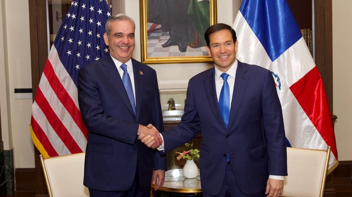 Abinader y Secretario de los Estados Unidos discuten la crisis haitiana