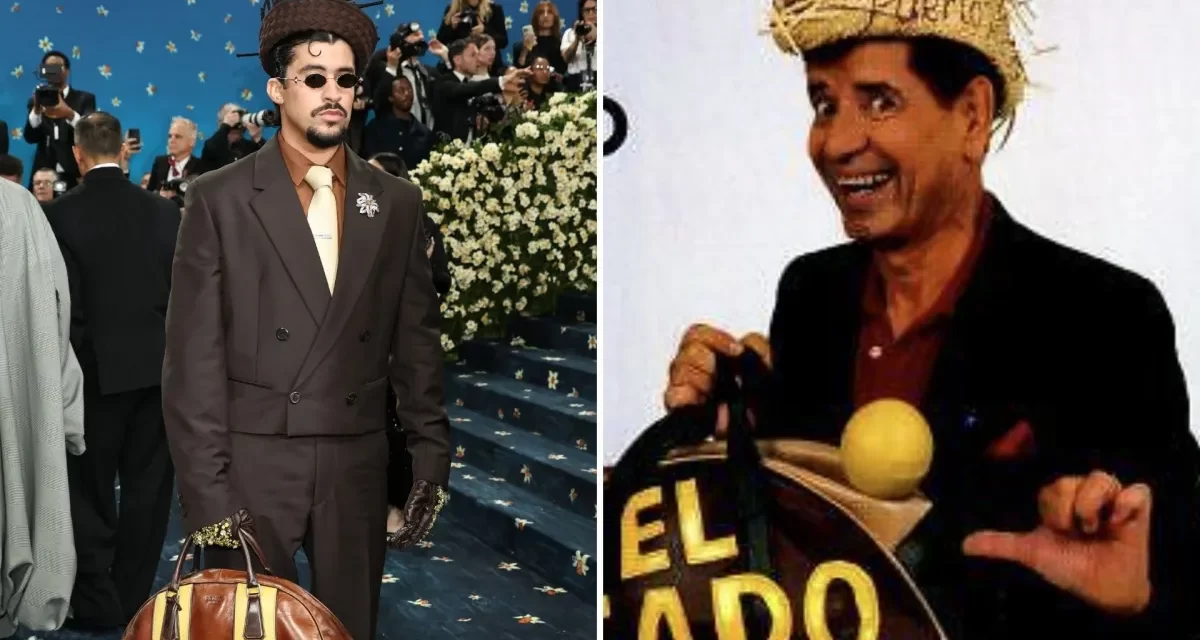 Bad Bunny habría inspirado su aspecto de Gala Met en Tavín