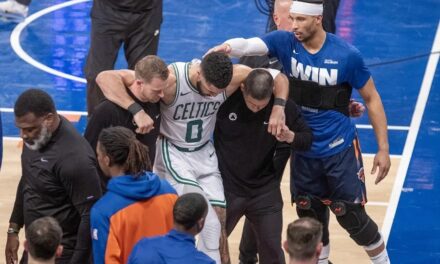 Jayson Tatum tiene roto el tendón de Aquiles