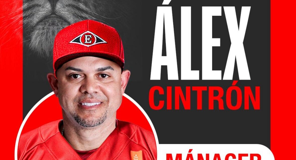 Leones del Escogido anuncian a Alex Cintrón como dirigente