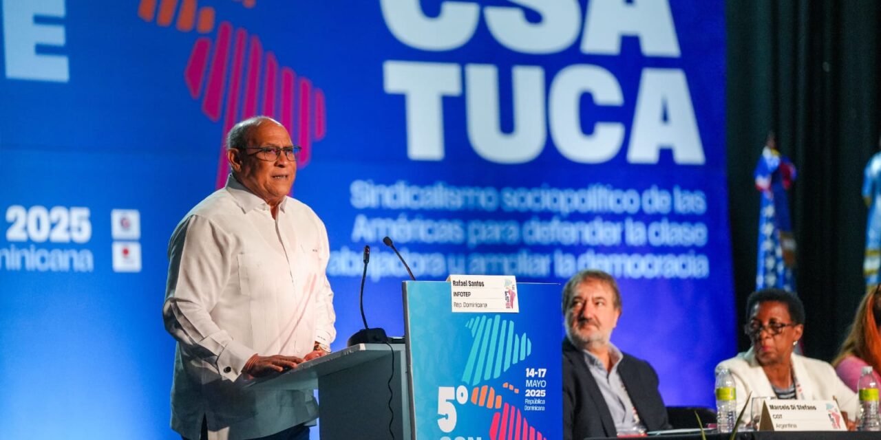 Santos badía insta a proteger el sindicalismo con la democracia, la inclusión y la habilitación tecnológica