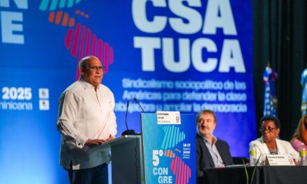 Santos badía insta a proteger el sindicalismo con la democracia, la inclusión y la habilitación tecnológica