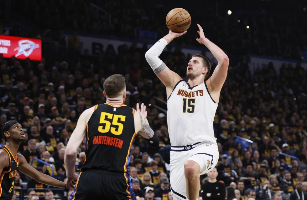 Gordon y Jokic lideran a los Nuggets en dramática trofeo frente a el Thunder para brindar la serie