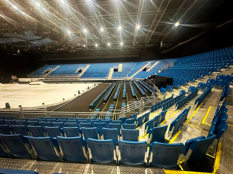 La Arena Santo Domingo Acogerá 12 Mil Personas y El Primer Concierto Será en octubre