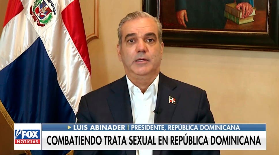 Abinader destaca la cooperación con los Estados Unidos en la lucha contra la trata de niños en la República Dominicana.