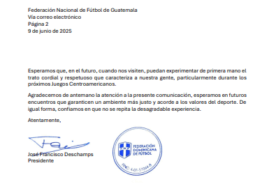 Fedofútbol denuncia incidentes racistas durante reconocimiento de la selección dominicana a Guatemala