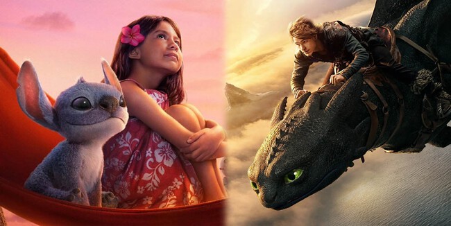 Cómo entrenar a tu dragón termina con lilo & stitch en estreno