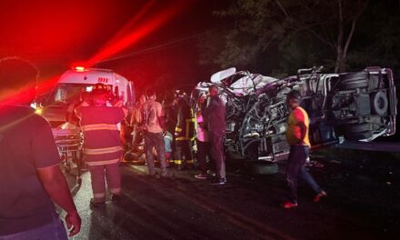 Accidente trágico en la carretera Baní -Ocoa deja cuatro muertos
