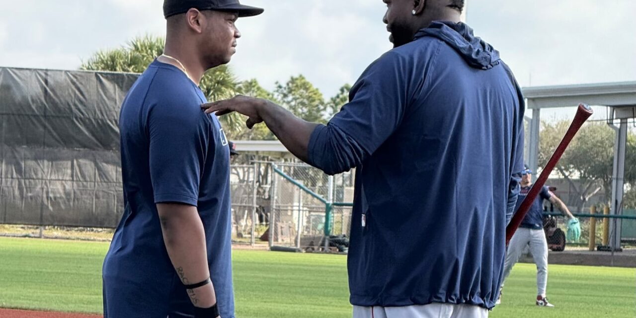 David Ortiz: “Dejen a Rafael Devers decidir si juega en la primera base”