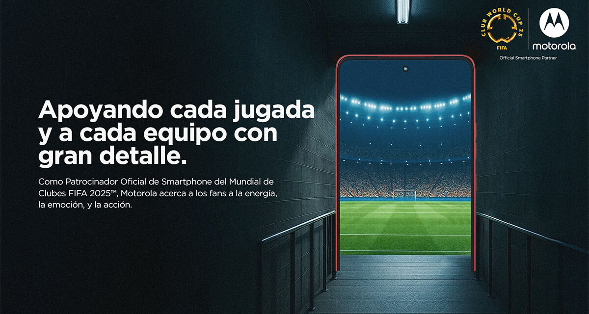 Motorola se une a la Copa Mundial del Club de la FIFA 2025 como socio oficial de teléfonos inteligentes