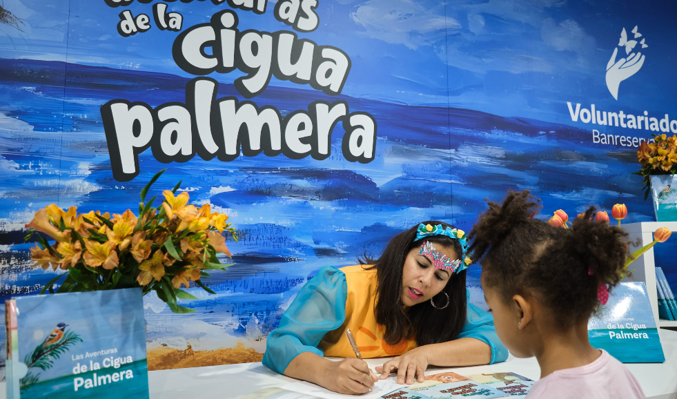 Cigua Palmera inspira a los niños con civilización dominicana en 2025 Madrid Book Fair