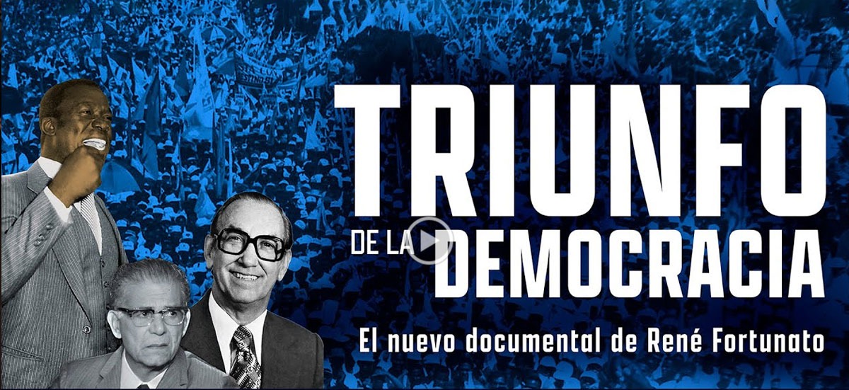 Documario de René Fortunato, el triunfo de la democracia, se gancho el 10 de julio