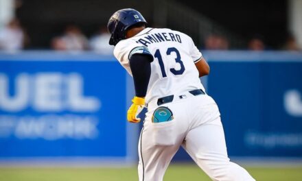 Junior Caminero protagoniza insólito walk-off y da la conquista a los Rays