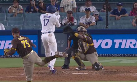 Ocho pelotazos —incluyendo a Tatis Jr. y Ohtani— marcan una tensa serie entre Padres y Dodgers