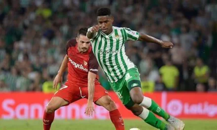 Junior Firpo asegura convenio tres temporadas con Real Betis