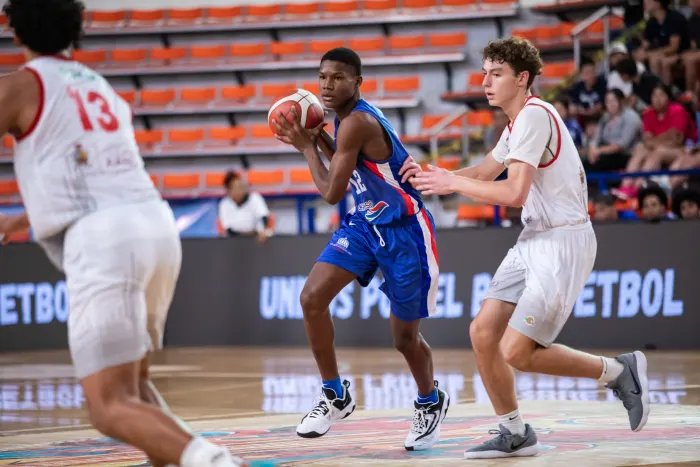 República Dominicana remonta y vence a México en la FIBA AmeriCup Sub-16