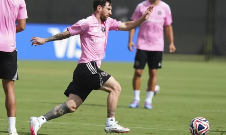 Messi suma su botellín partido consecutivo con más de un gol y Miami rompe la ráfaga invicta de Nashville con una triunfo por 2-1