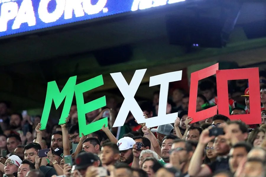 Sheinbaum fogosidad a evitar las redadas durante el colección de México en la Copa Oro en Los Ángeles