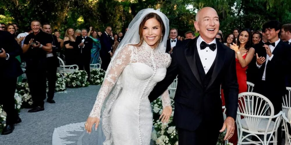 Este fue el menú de bodas de Jeff Bezos y Lauren