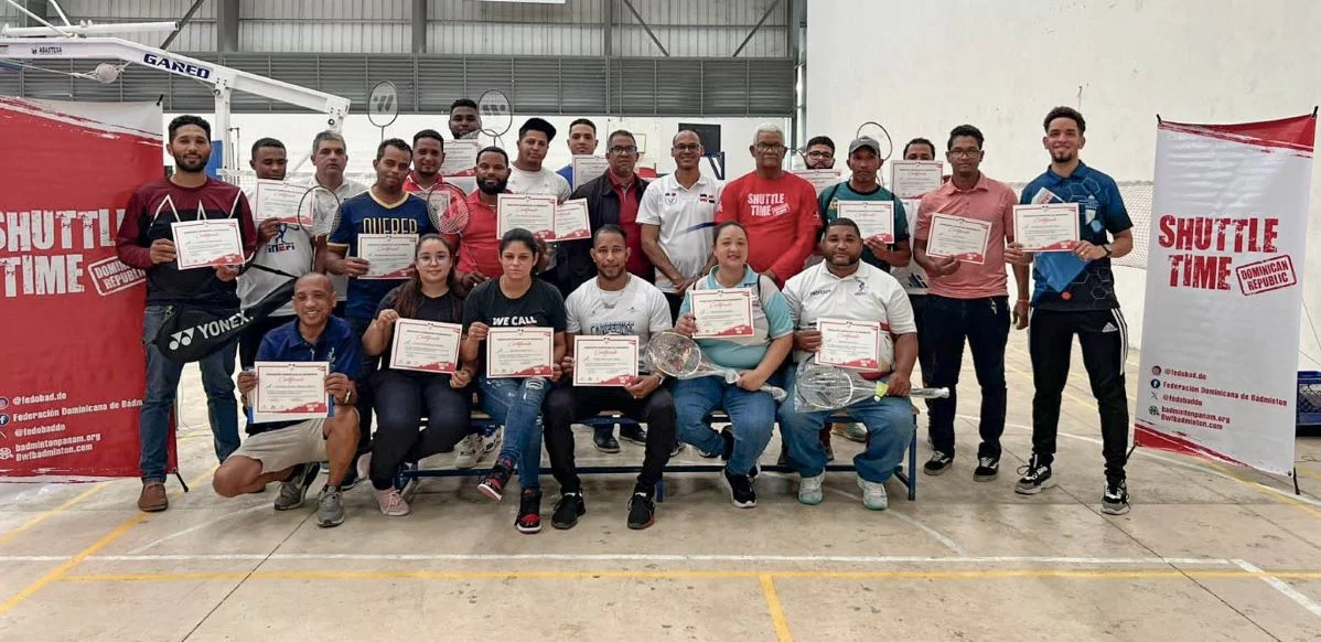 Realizan en Salcedo software «Shuttle Time» Bádminton