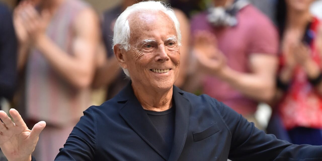 El diseñador Giorgio Armani no asistirá a desfiles