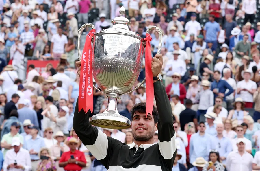 Alcaraz, a sus 22 primaveras, ya es el cuarto gachupin con más títulos ATP con 21 en 27 finales