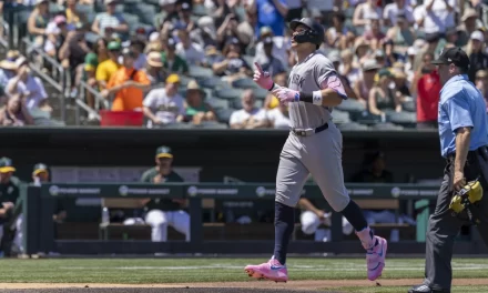 Judge se acerca a Gehrig y Ruth con una jugada “realmente asombrosa”