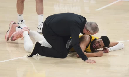 Tyrese Haliburton sufre circunspecto equimosis en el Juego 7 de las Finales NBA y queda fuera del partido central