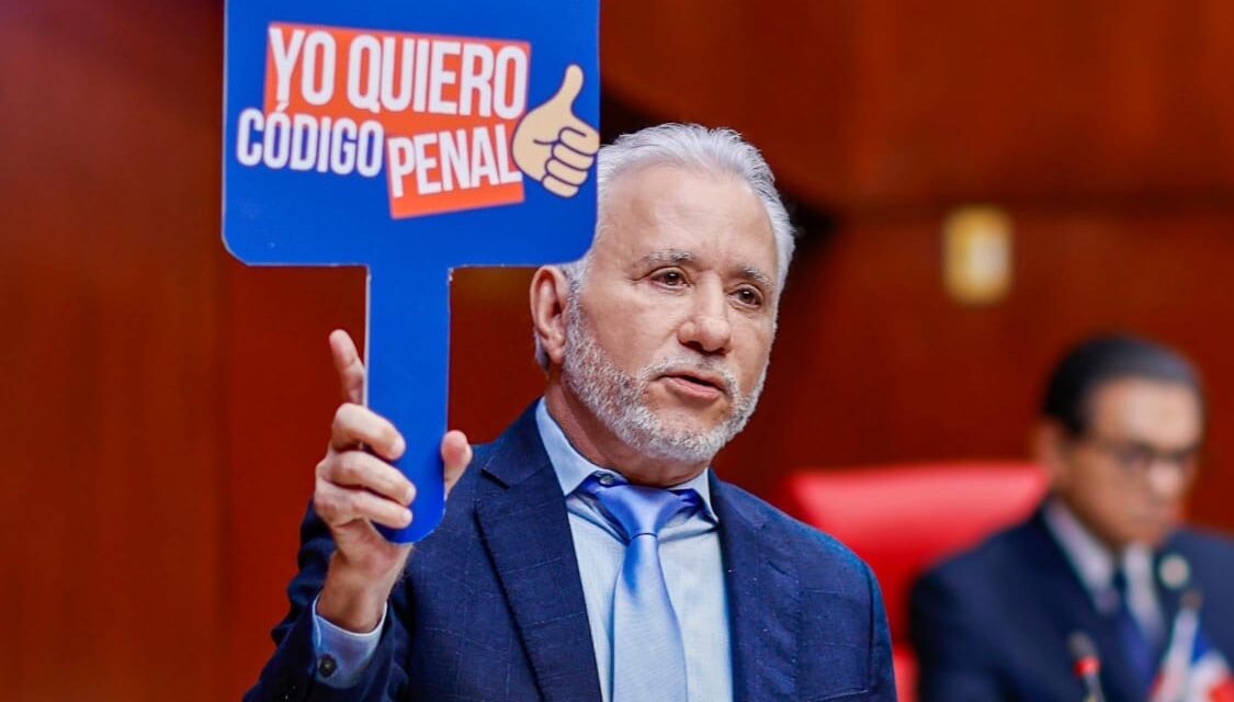 Antonio Taveras advierte: los senadores deben conocer los cambios del Código Penal antaño de ser consentido