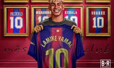 Lamine Yamal recibió oficialmente el dorsal número 10 del Barcelona