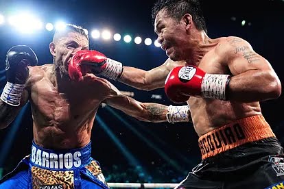 Manny Pacquiao empata con Mario Barrios, quien retiene título welter del CMB