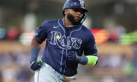 Caminero se luce con dos jonrones y Yandy con grand slam en demoledora trofeo de Rays