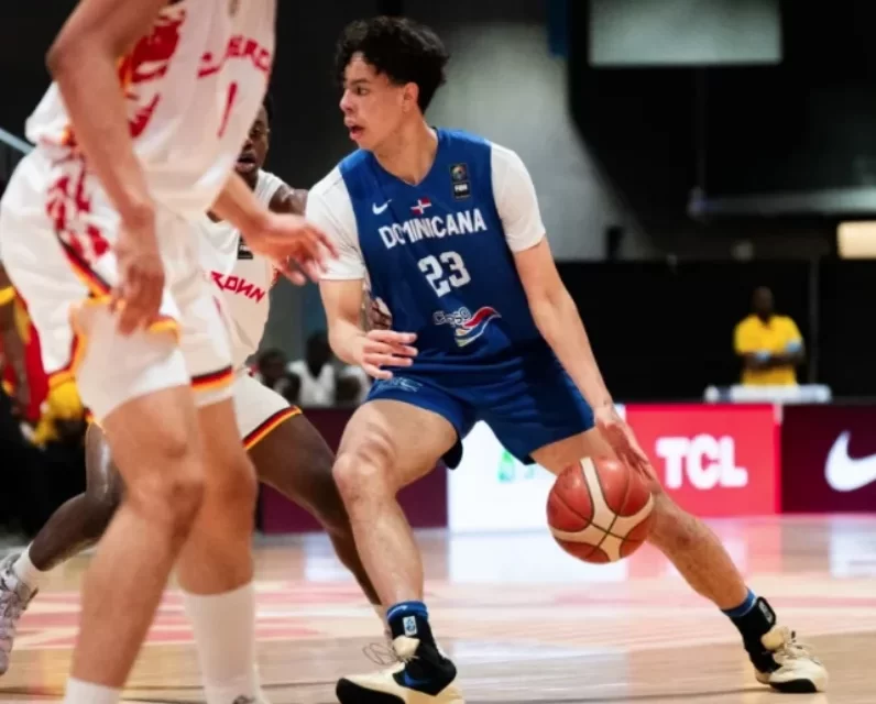 República Dominicana queda puesto 15 en el Mundial Baloncesto Sub-19