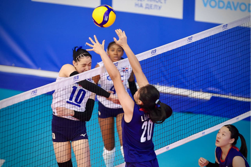 China Taipei vence 3-1 a Dominicana y se mantiene invicta en el Mundial U-19 de Voleibol Femenino