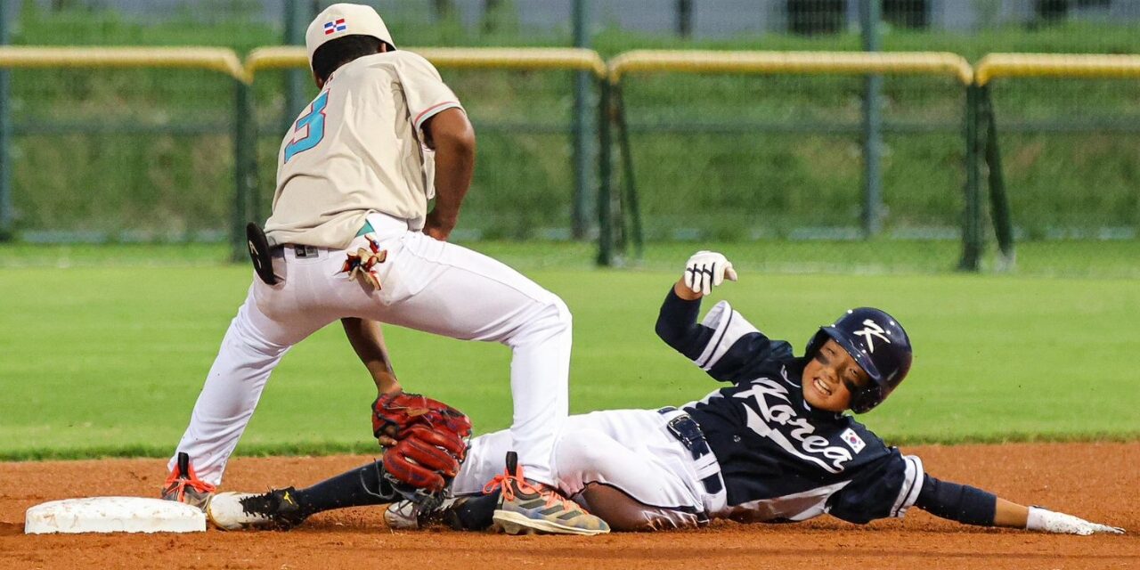 Corea se impone a RD en Mundial de Béisbol U12