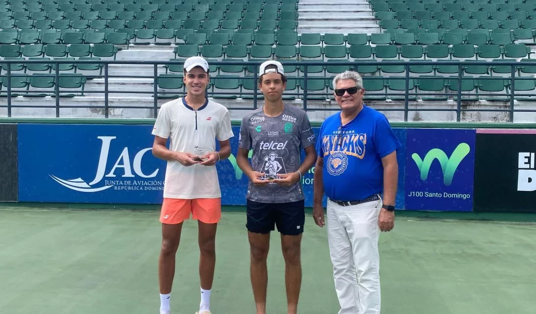 Pareja Pérez-Gaines Jr. se coronan en dobles Copa Maíz J100