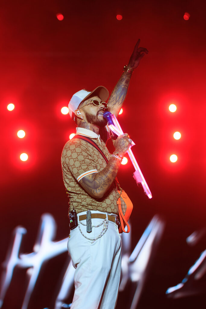 Anuel AA en el estadio Quisqueya