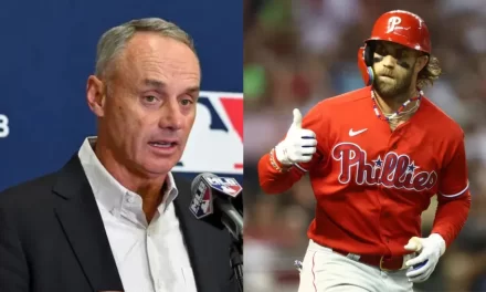 Bryce Harper encara a Rob Manfred por posibles cambios económicos en MLB